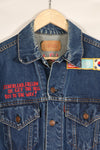 Late 1970s, U.S. Air Force The 12th Commandment Tour Jacket, Levis 70505 Big E, Used