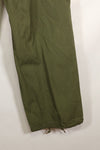 Circa 1967 L-R Non Rip 3rd Model Jungle Fatigue Pants, good condition, used.