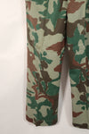 Real Japan Ground Self-Defense Force 1980's Kumazasa camouflage pants, used, scratches.