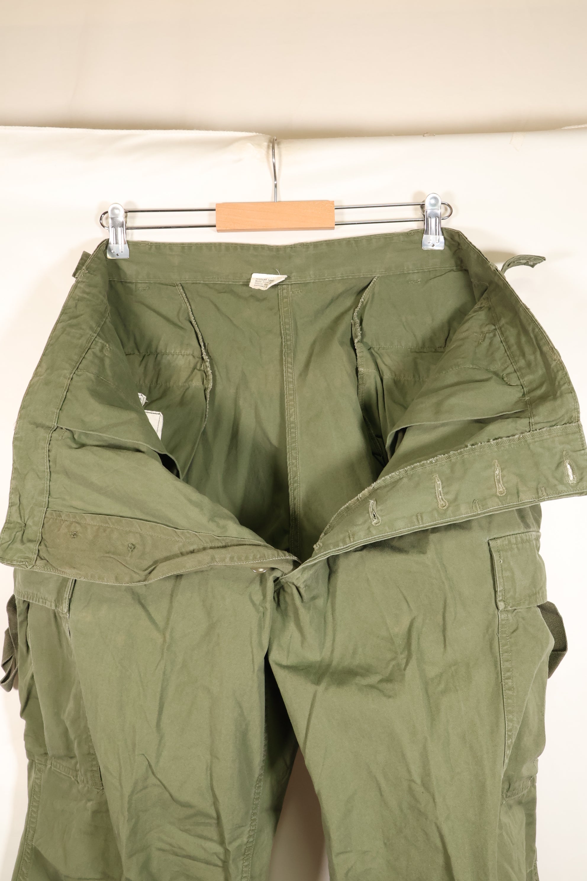 推定 1965年頃　L-R　2nd Model ジャングルファティーグ　パンツ　大きめサイズ　褪色あり　中古品