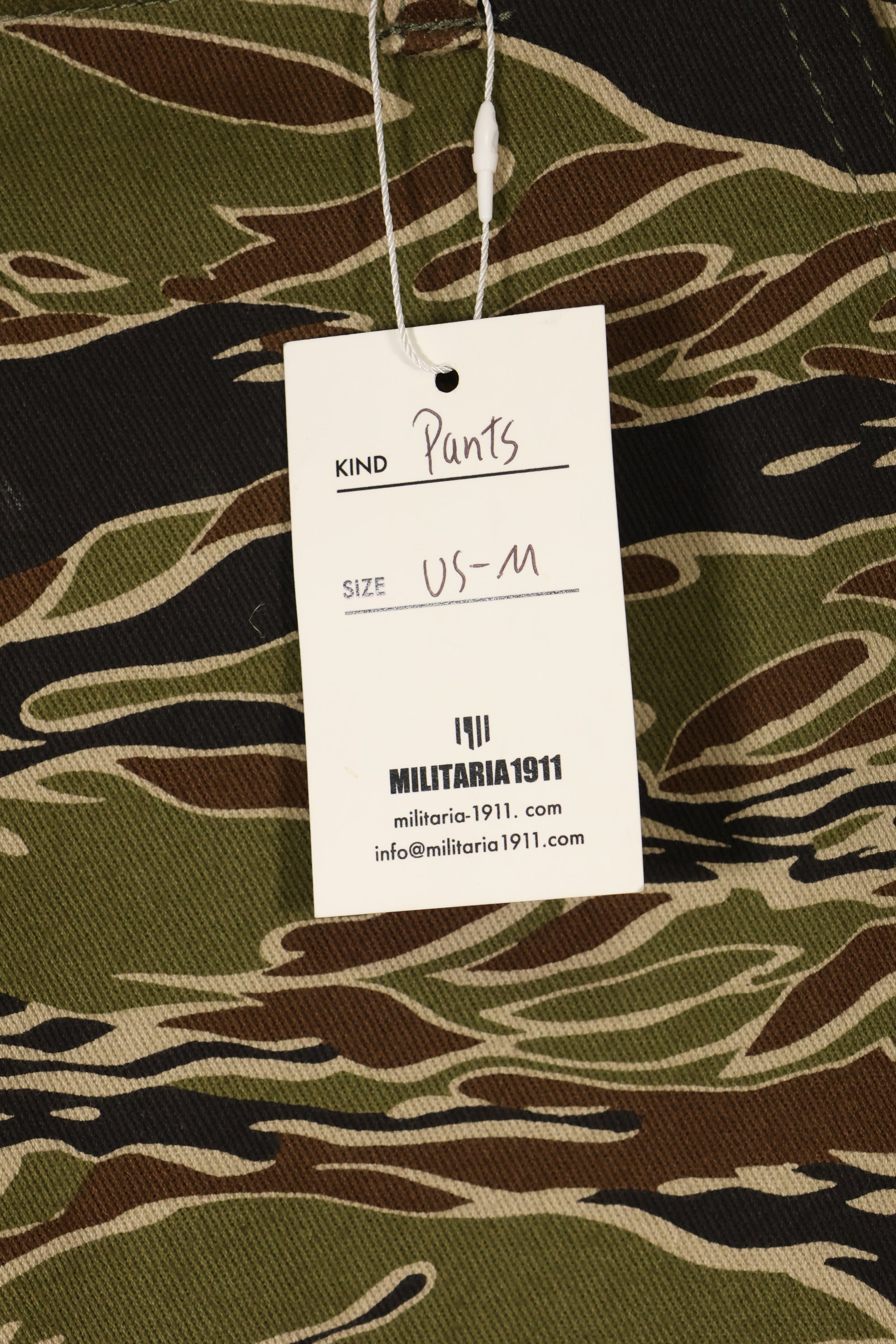 2024 US-M MILITARIA 1911 Early Gold Tiger US Cut Pants Sample Used