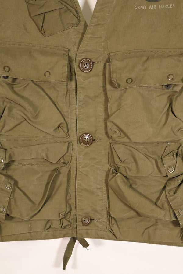 1940年代　アメリカ陸軍航空隊　USAAF　C-1　サバイバルベスト　フリーサイズ　中古品