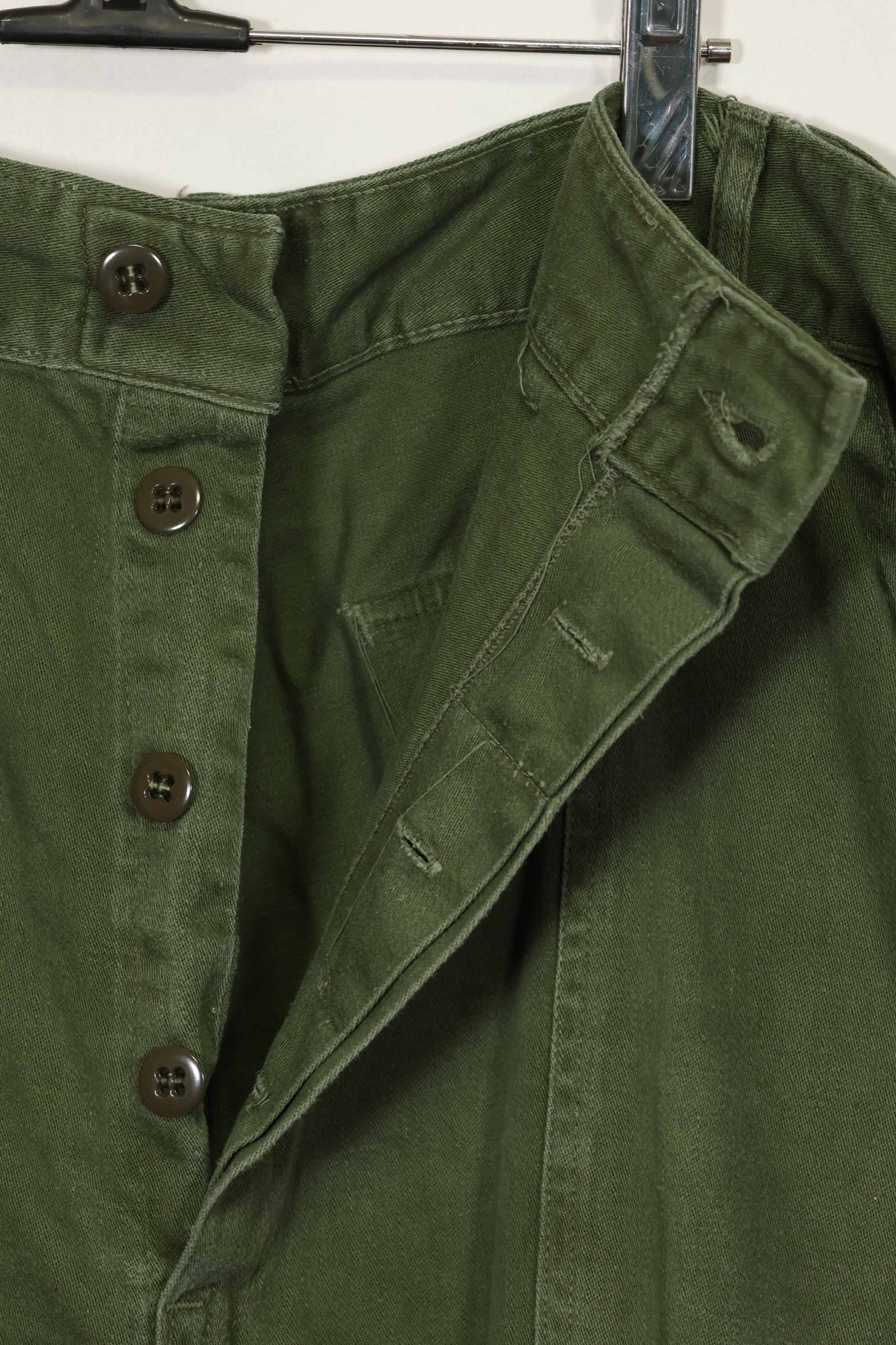 Early 1960s OG-107 Utility Uniform Baker Pants Modified 82nd Airborne Division B