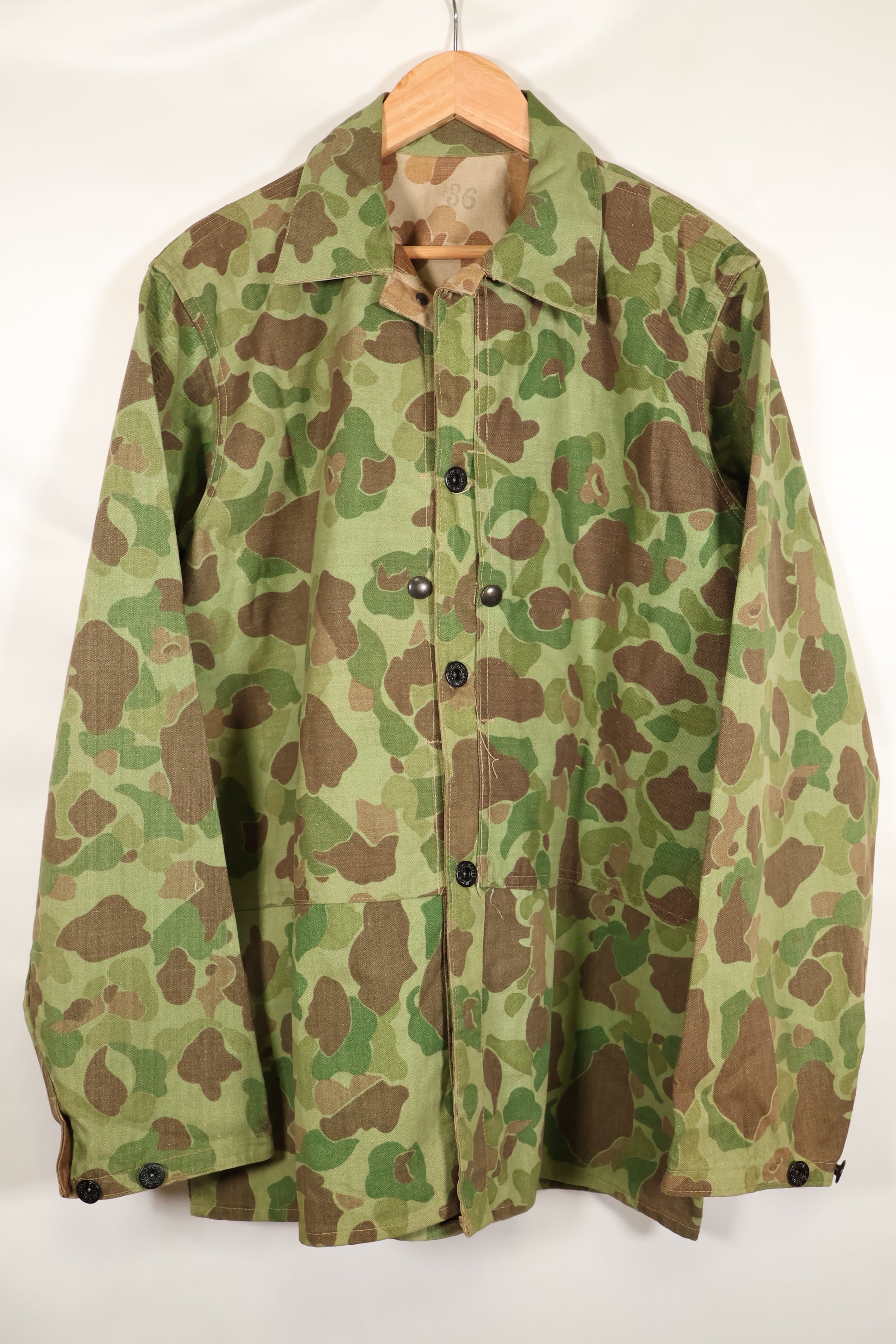 1940年代美国海军陆战队P-44蛙皮夹克，品相极佳，二手