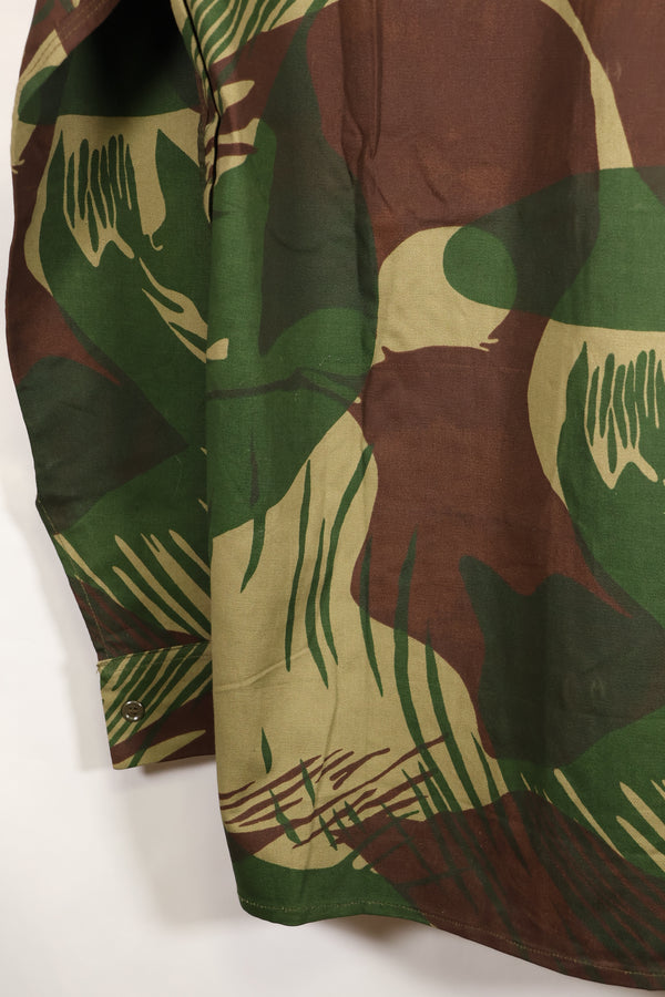1970s Rhodesian Army Rhodesian camouflage shirt pants set, used.