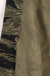 1960s US-M Silver Tiger Tiger Stripe shirt, little worn, good condition, used.