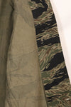 1960s US-M Silver Tiger Tiger Stripe shirt, little worn, good condition, used.