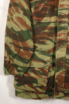 1950s French Army Airborne TAP 47/56 Pattern Lizard Camouflage Jacket, used.