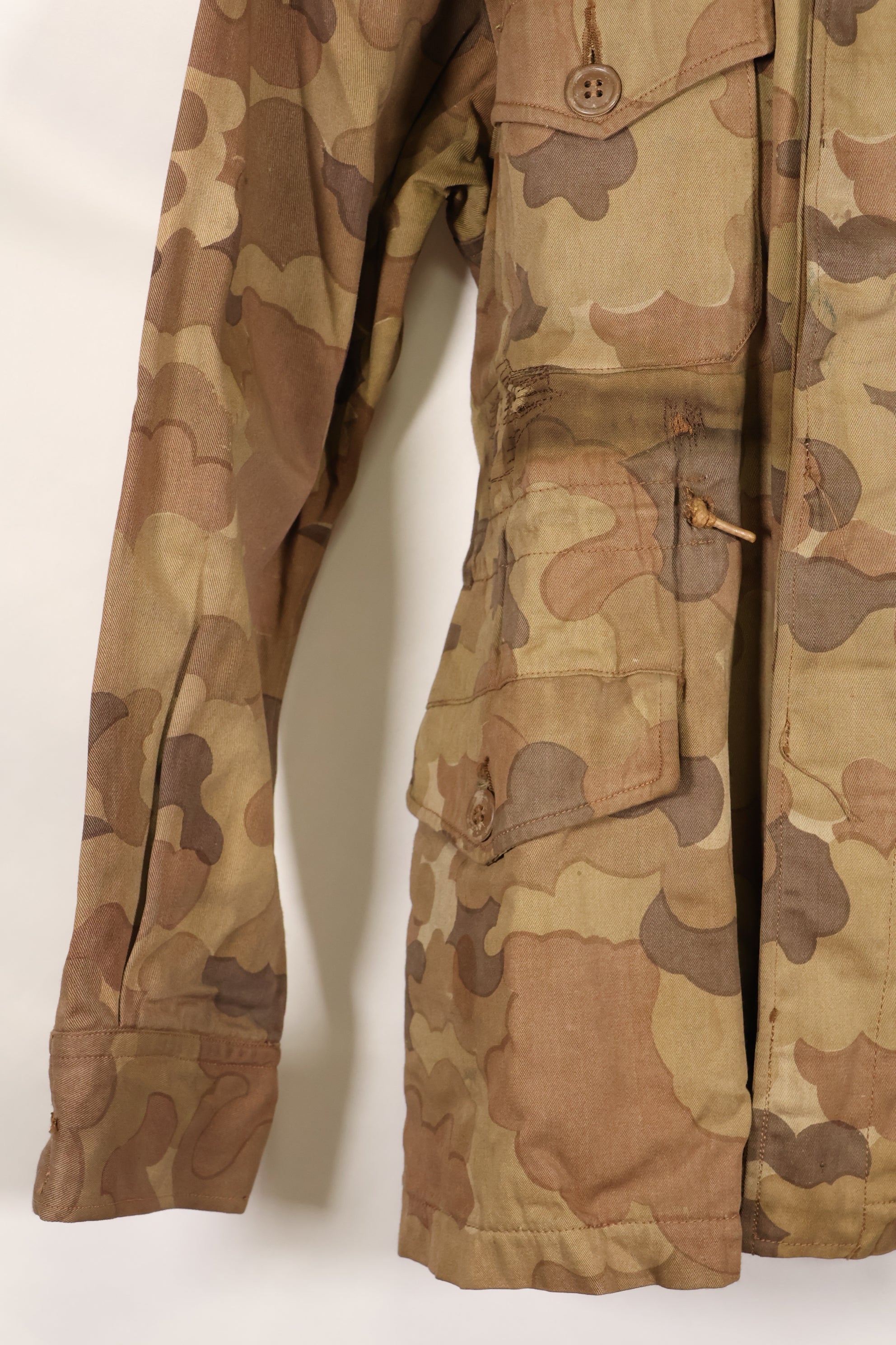 20 世纪 60 年代 ARVN 野战宪兵米切尔迷彩野战夹克，二手，A 级