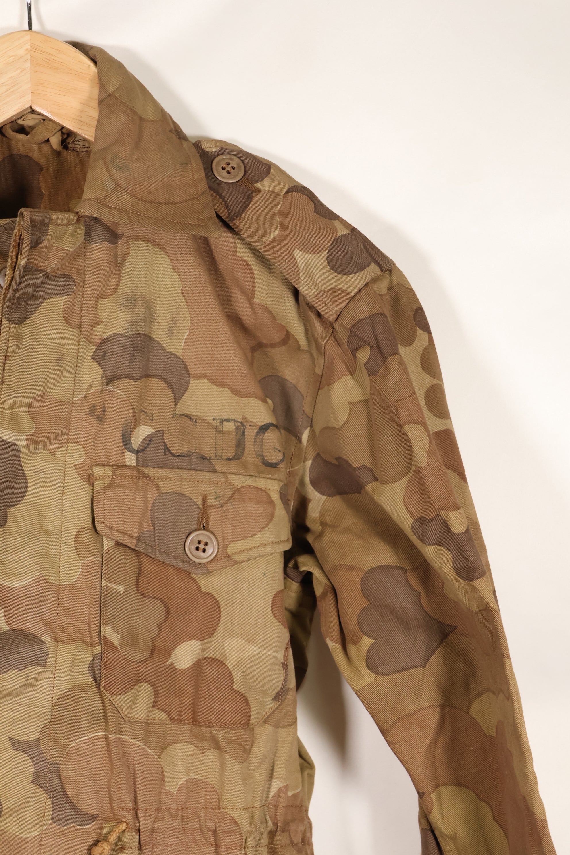 20 世纪 60 年代 ARVN 野战宪兵米切尔迷彩野战夹克，二手，A 级