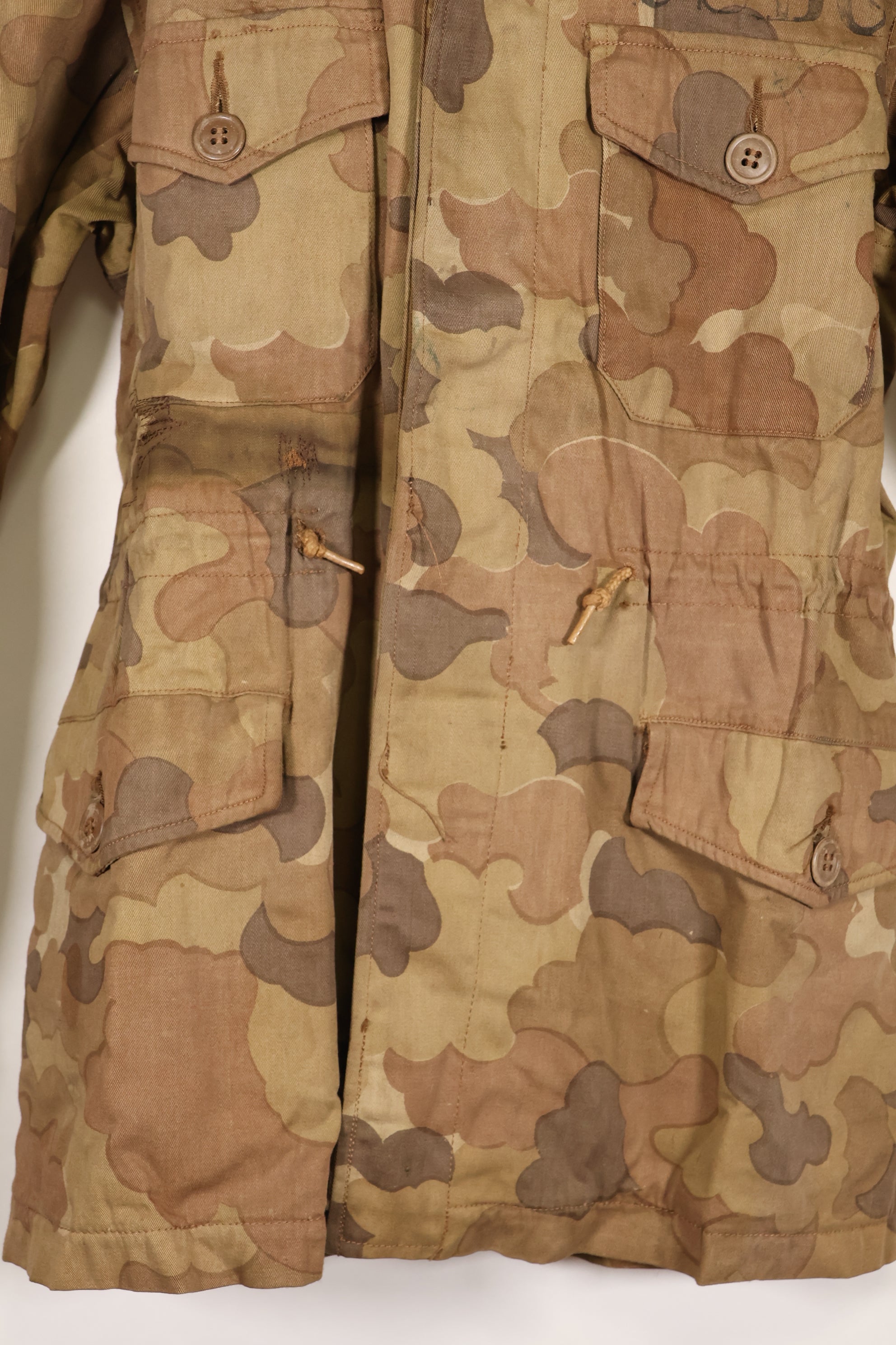 20 世纪 60 年代 ARVN 野战宪兵米切尔迷彩野战夹克，二手，A 级