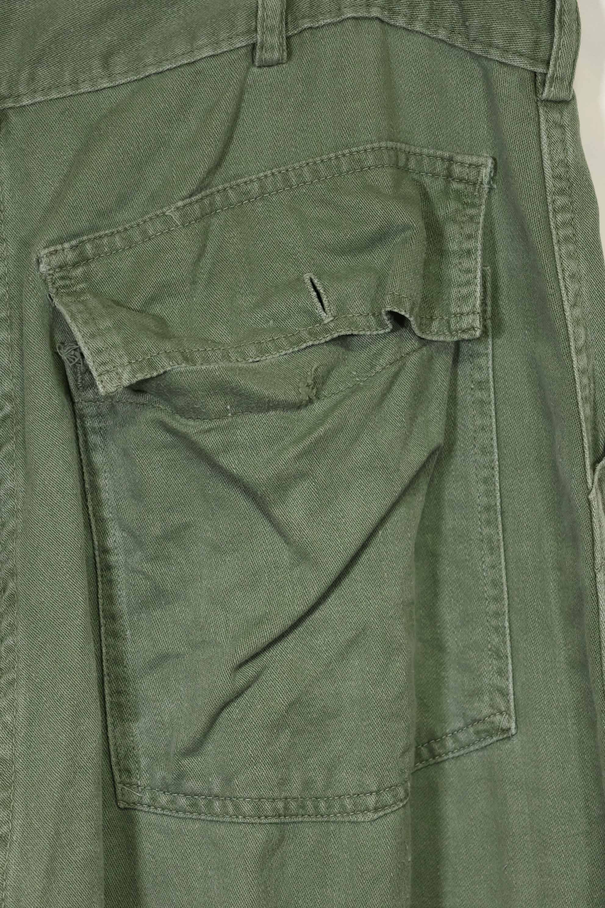 Early 1960s OG-107 Utility Uniform Baker Pants Modified 82nd Airborne Division C