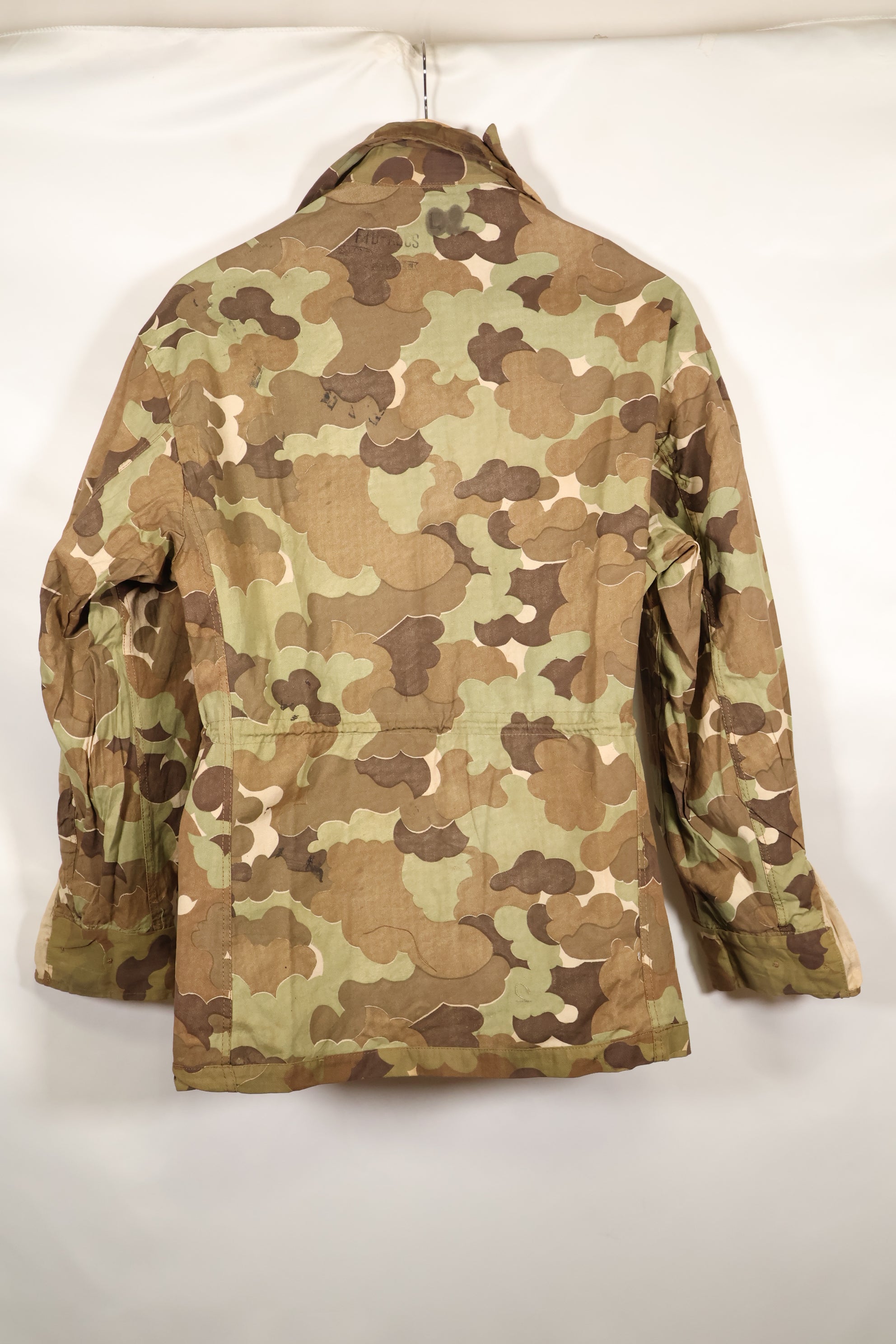20 世纪 60 年代 ARVN 野战宪兵米切尔迷彩野战夹克，二手，B 级。