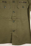 Estimated late 1960s; Made in Japan; Taylor brand; OG-107 Utility Shirt; Yokota Air Base; Used
