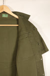 Estimated late 1960s; Made in Japan; Taylor brand; OG-107 Utility Shirt; Yokota Air Base; Used