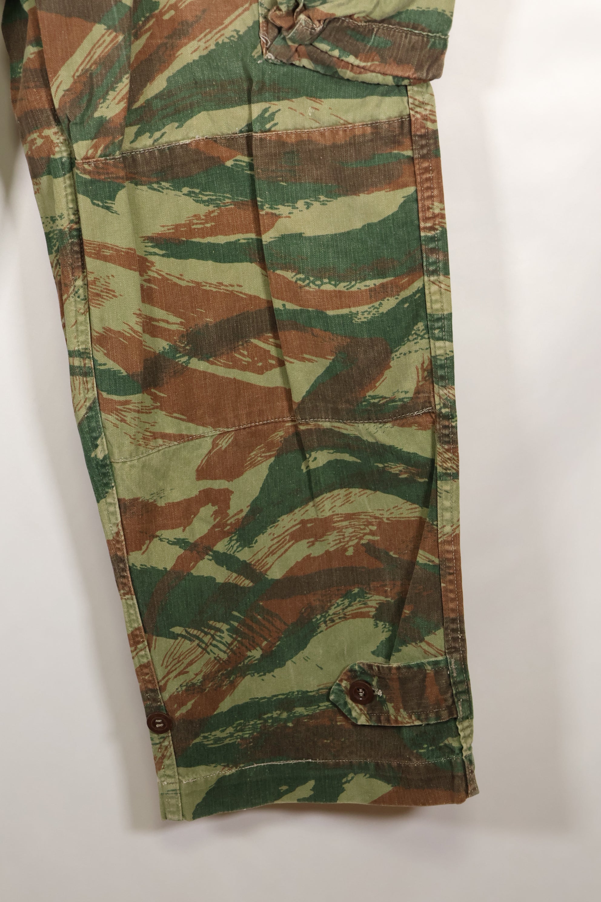 1960s French Army Lizard Camouflage Pants TAP 47/56 Pattern Used