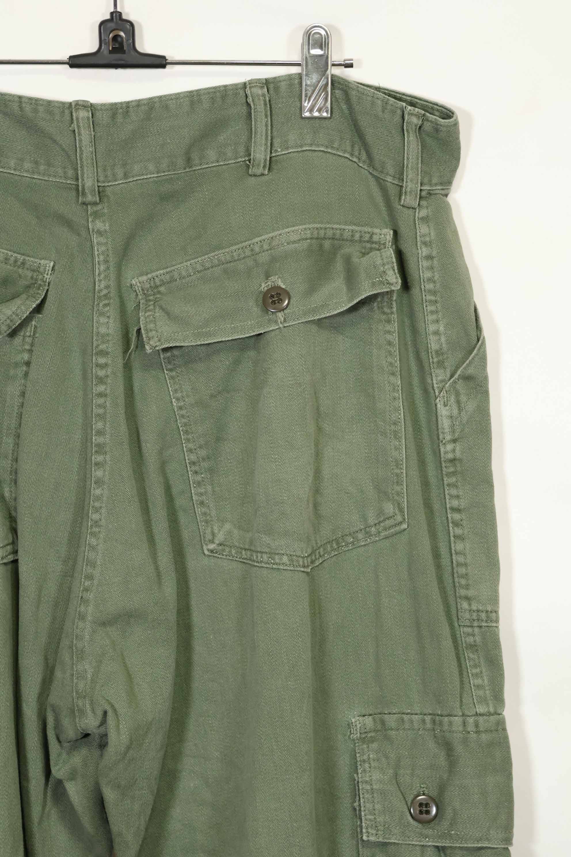 Early 1960s OG-107 Utility Uniform Baker Pants Modified 82nd Airborne Division D