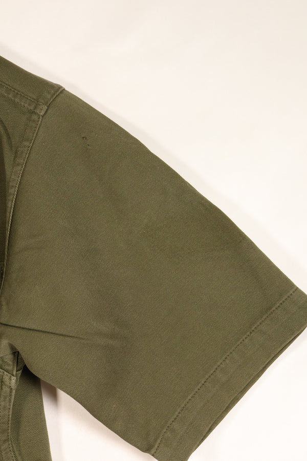 Estimated late 1960s; Made in Japan; Taylor brand; OG-107 Utility Shirt; Yokota Air Base; Used
