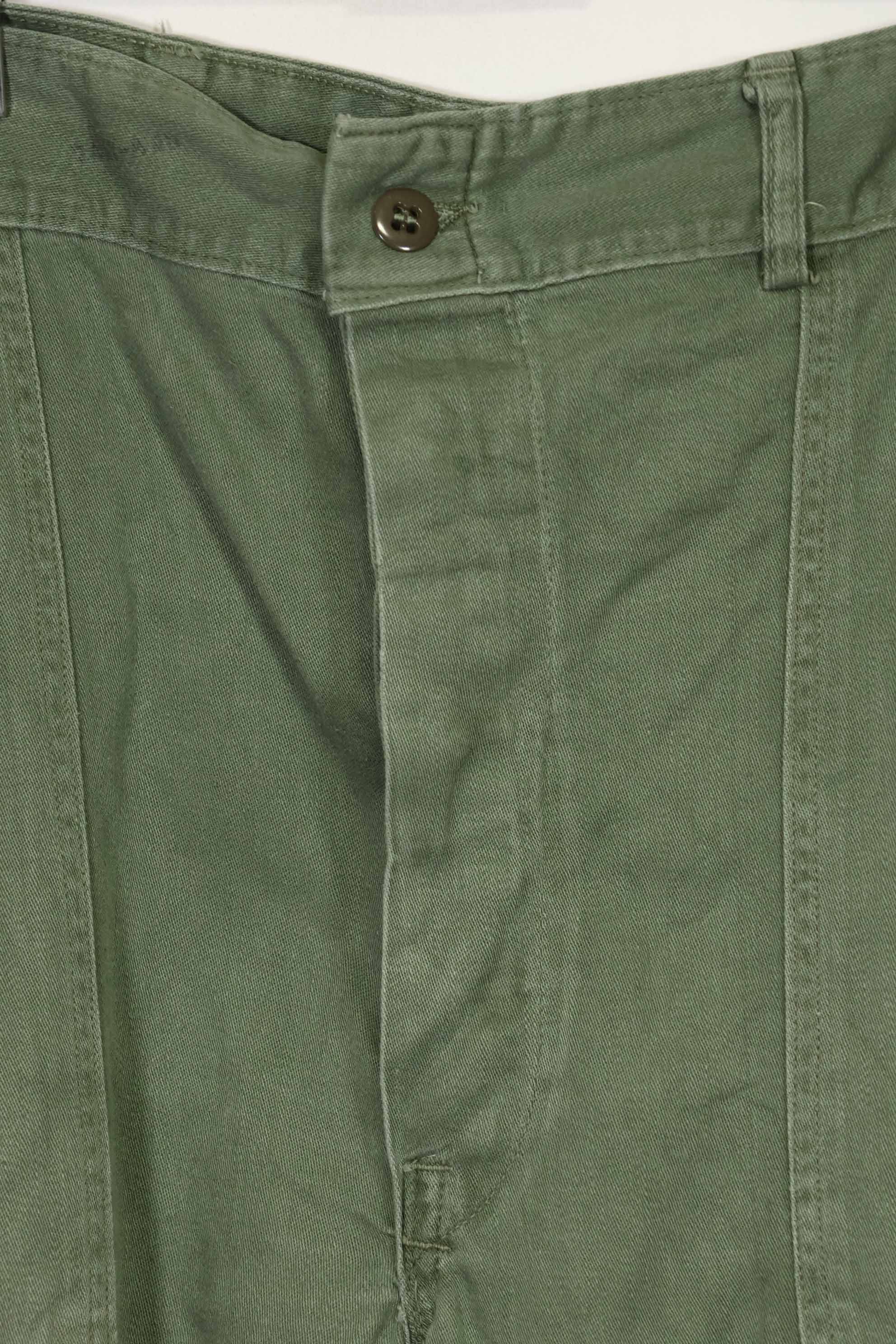 Early 1960s OG-107 Utility Uniform Baker Pants Modified 82nd Airborne Division E