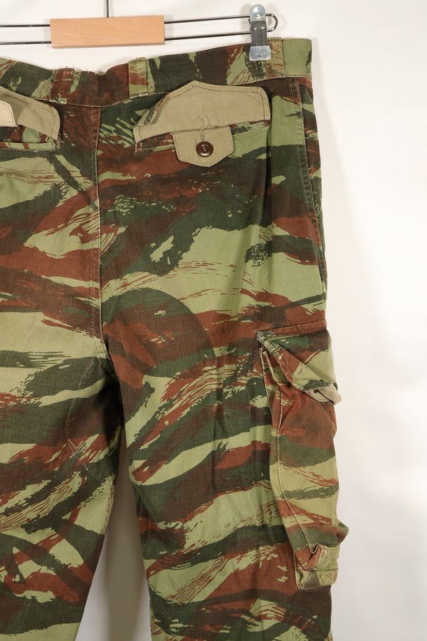 1960s French Army Lizard Camouflage Pants TAP 47/56 Pattern Used B