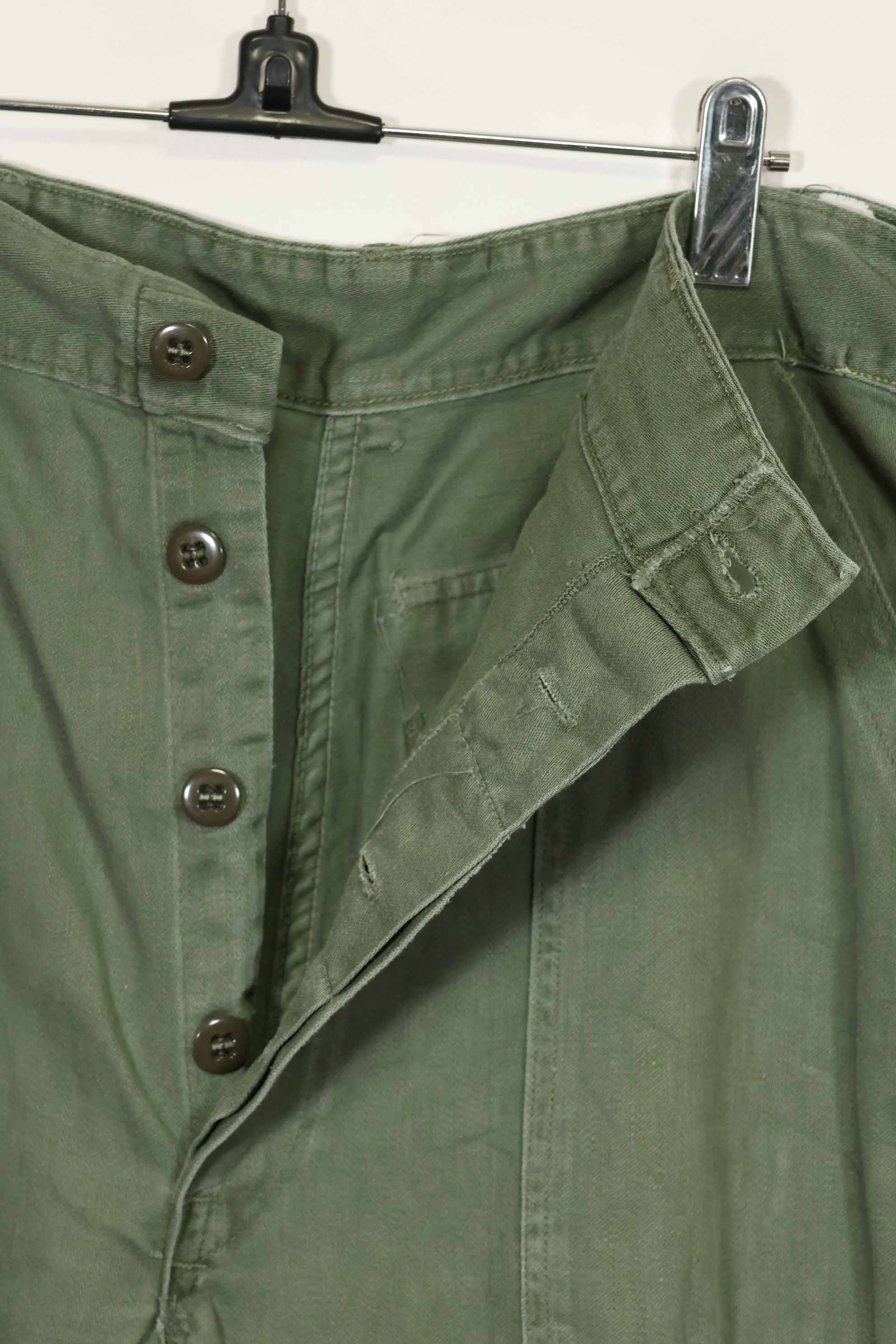 Early 1960s OG-107 Utility Uniform Baker Pants Modified 82nd Airborne Division E