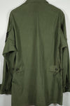 Real 2nd Model Jungle Fatigue Jacket SMALL-REGULAR with USAF patch, retrofitted.