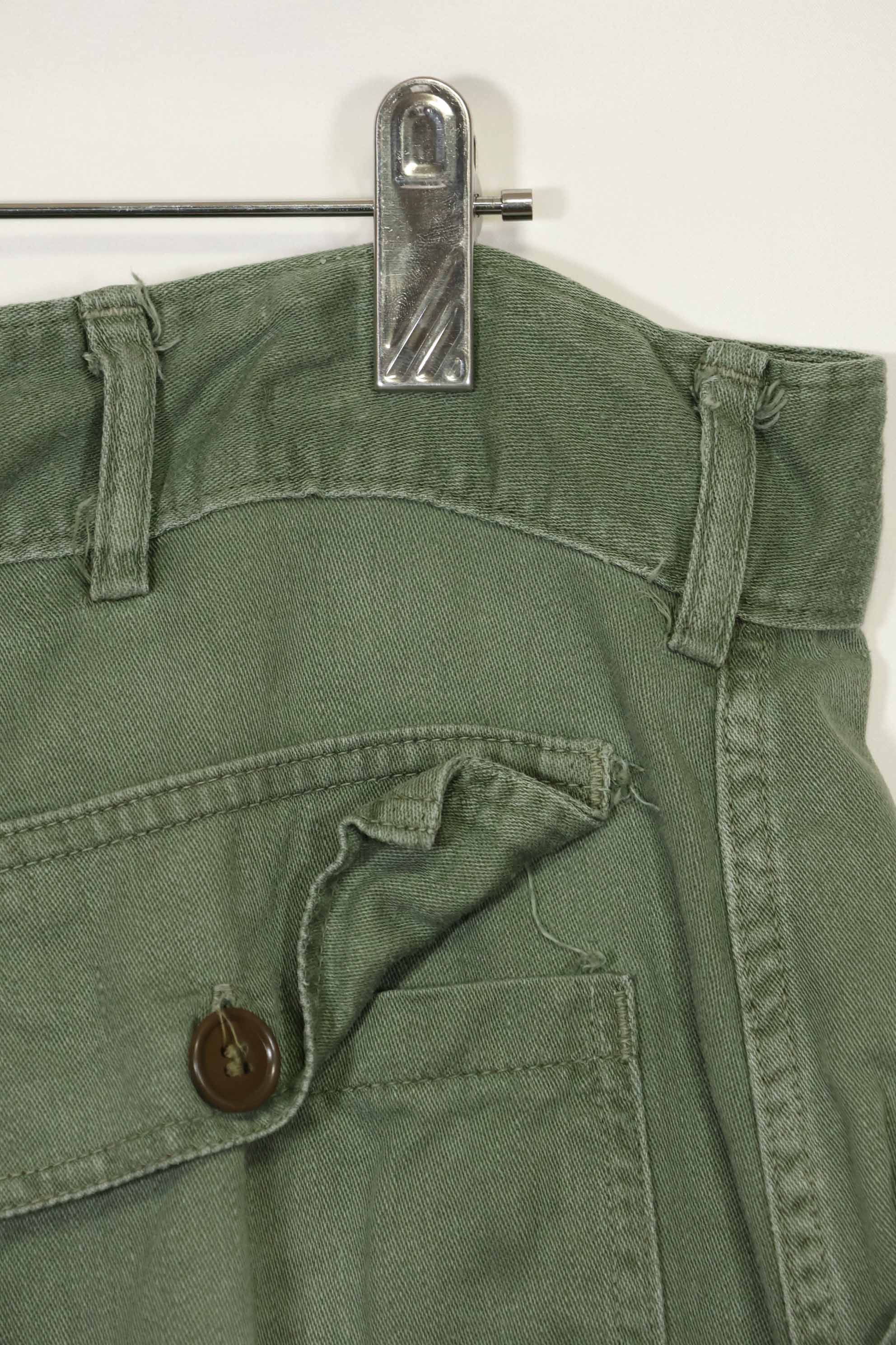 Early 1960s OG-107 Utility Uniform Baker Pants Modified 82nd Airborne Division E