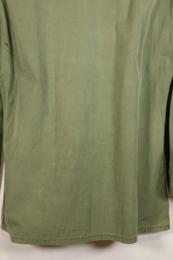 Estimated Contract Year: 1966–67 | S-R | 3rd Model Jungle Fatigue Jacket | Green Beret | Used
