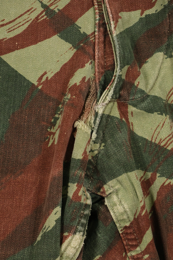 1960s French Army Lizard Camouflage Pants TAP 47/56 Pattern Used D