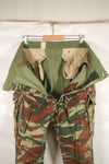 1960s French Army Lizard Camouflage Pants TAP 47/56 Pattern Used D