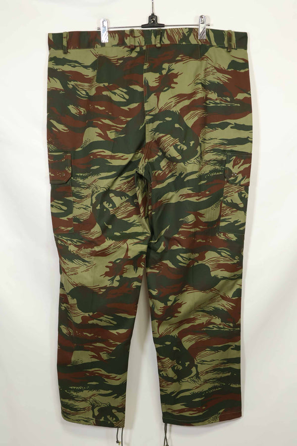 1980's French Army Lizard Camouflage Field Pants, unused.