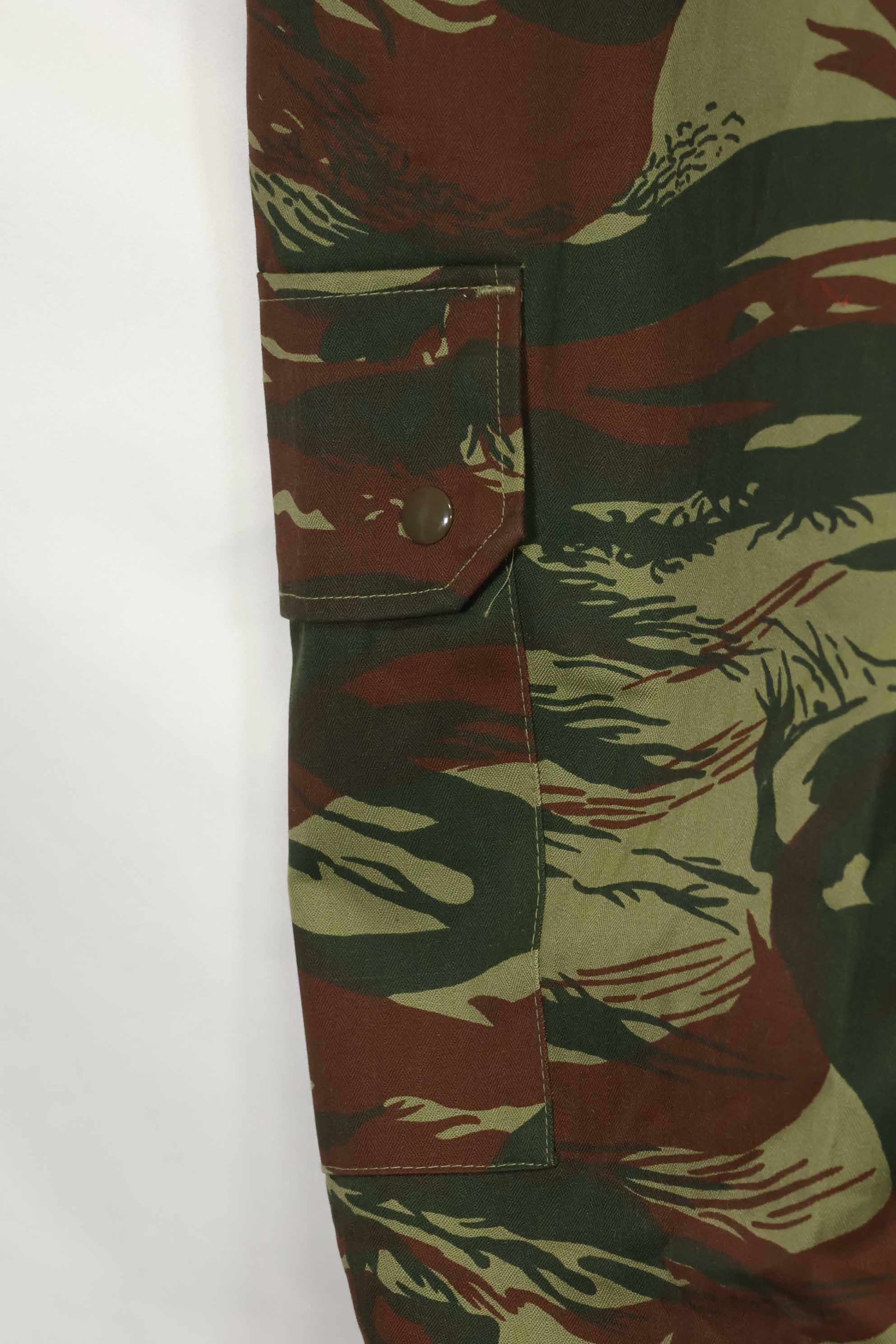 1980's French Army Lizard Camouflage Field Pants, unused.