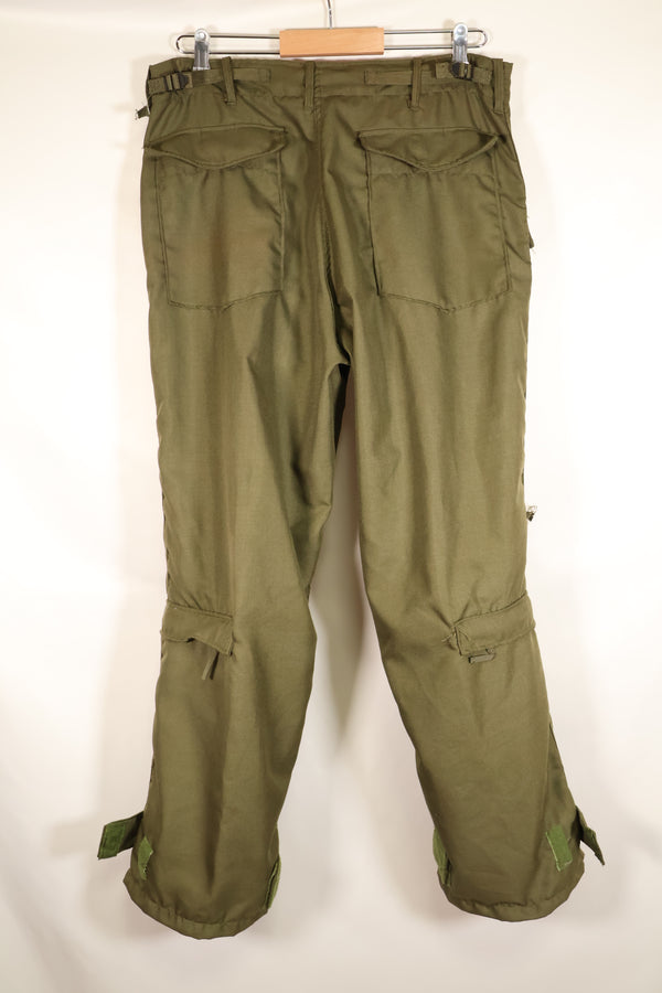 1971 Contract, Deadstock, M-S, U.S. Military, NOMEX Material, Flame-Retardant Flight Pants, Pilot, Paper Tag Missing