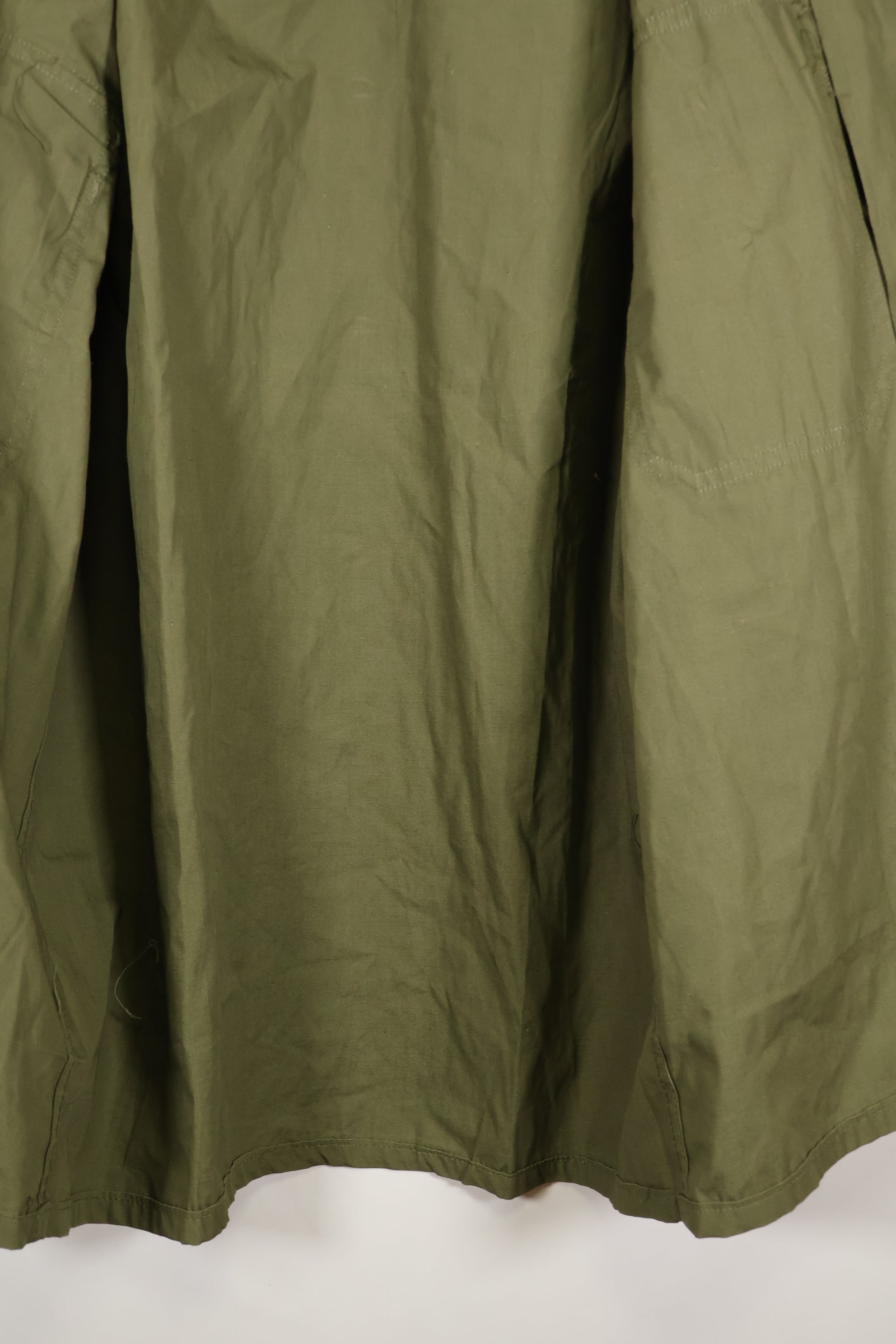 1960's Estimated Medium U.S. Navy Utility Shirt, Poplin, light fabric, almost unused.