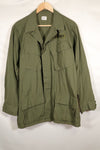1969 Contract M-R Non Rip 3rd Model Jungle Fatigue Jacket, used, with tape.
