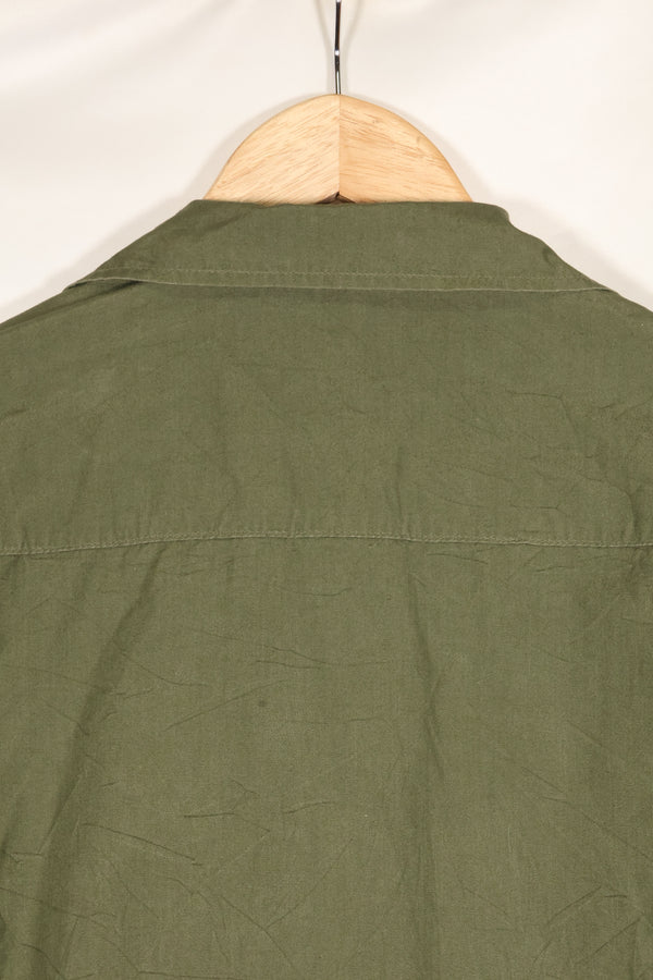 1969 Contract M-R Non Rip 3rd Model Jungle Fatigue Jacket, used, with tape.