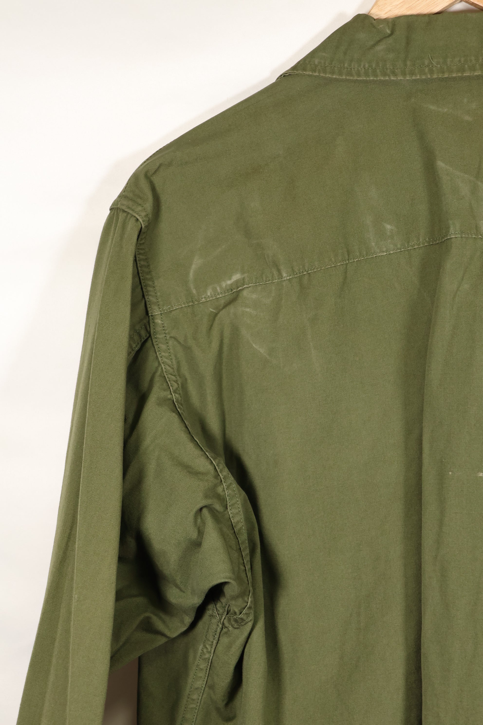 Circa 1967 M-R 3rd Model Jungle Fatigue Jacket, used.