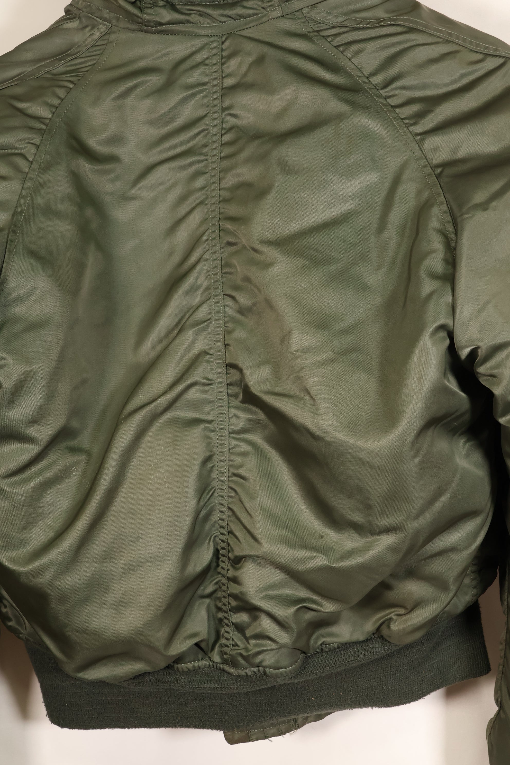 Late 1980s, MEDIUM, Civilian Use, Made by Alpha Industries, N2-B Flight Jacket, Used