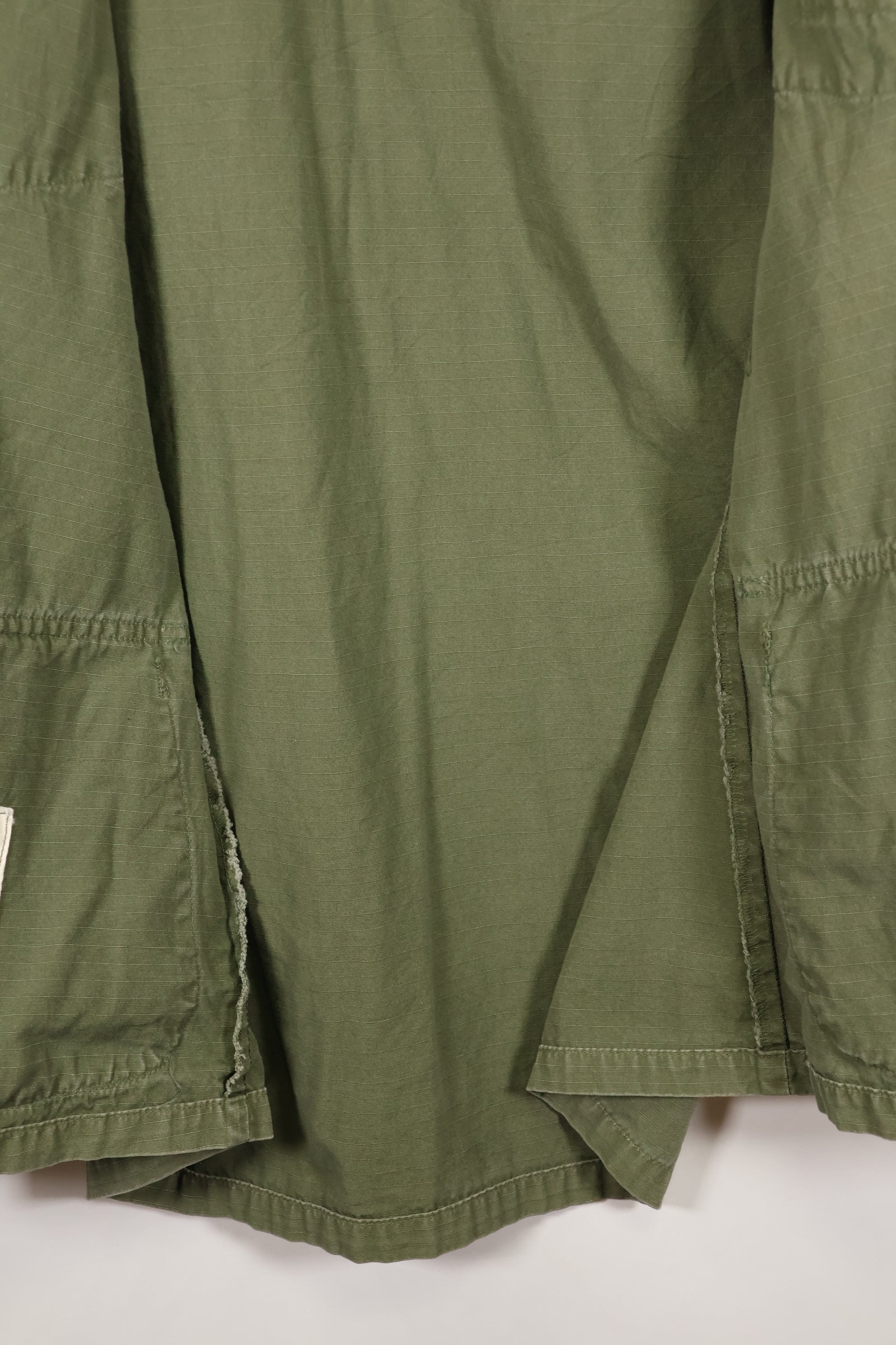 1968 Contract M-S 4th Model Jungle Fatigue Jacket with USAF Tape Short Sleeves Modified Used