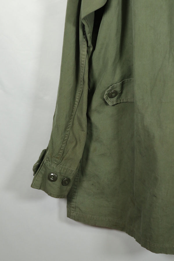 Real 1963 1st Model Jungle Fatigue Jacket MEDIUM-LONG, used with fading.