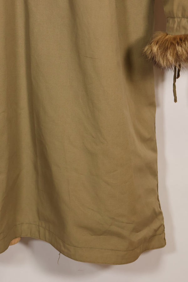 1940年代全新库存美军M1942雪地派克大衣，含原装尺码标签，未使用过