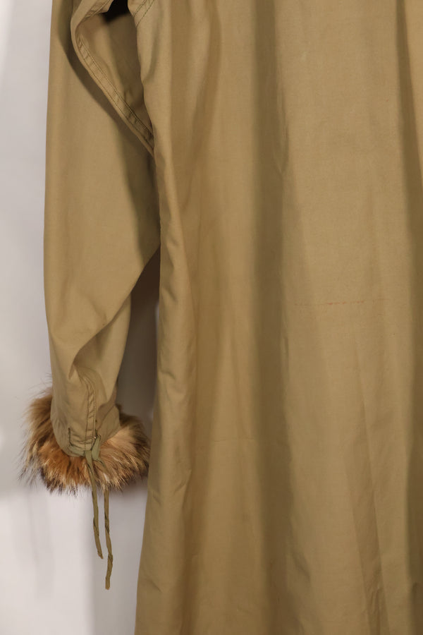 1940年代全新库存美军M1942雪地派克大衣，含原装尺码标签，未使用过