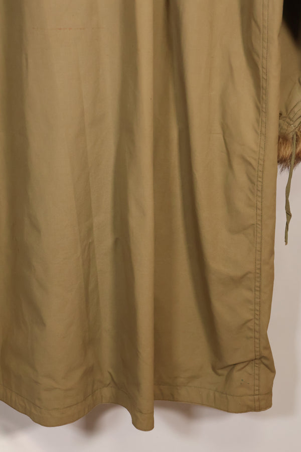 1940年代全新库存美军M1942雪地派克大衣，含原装尺码标签，未使用过