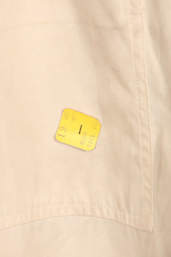 1940年代全新库存美军M1942雪地派克大衣，含原装尺码标签，未使用过