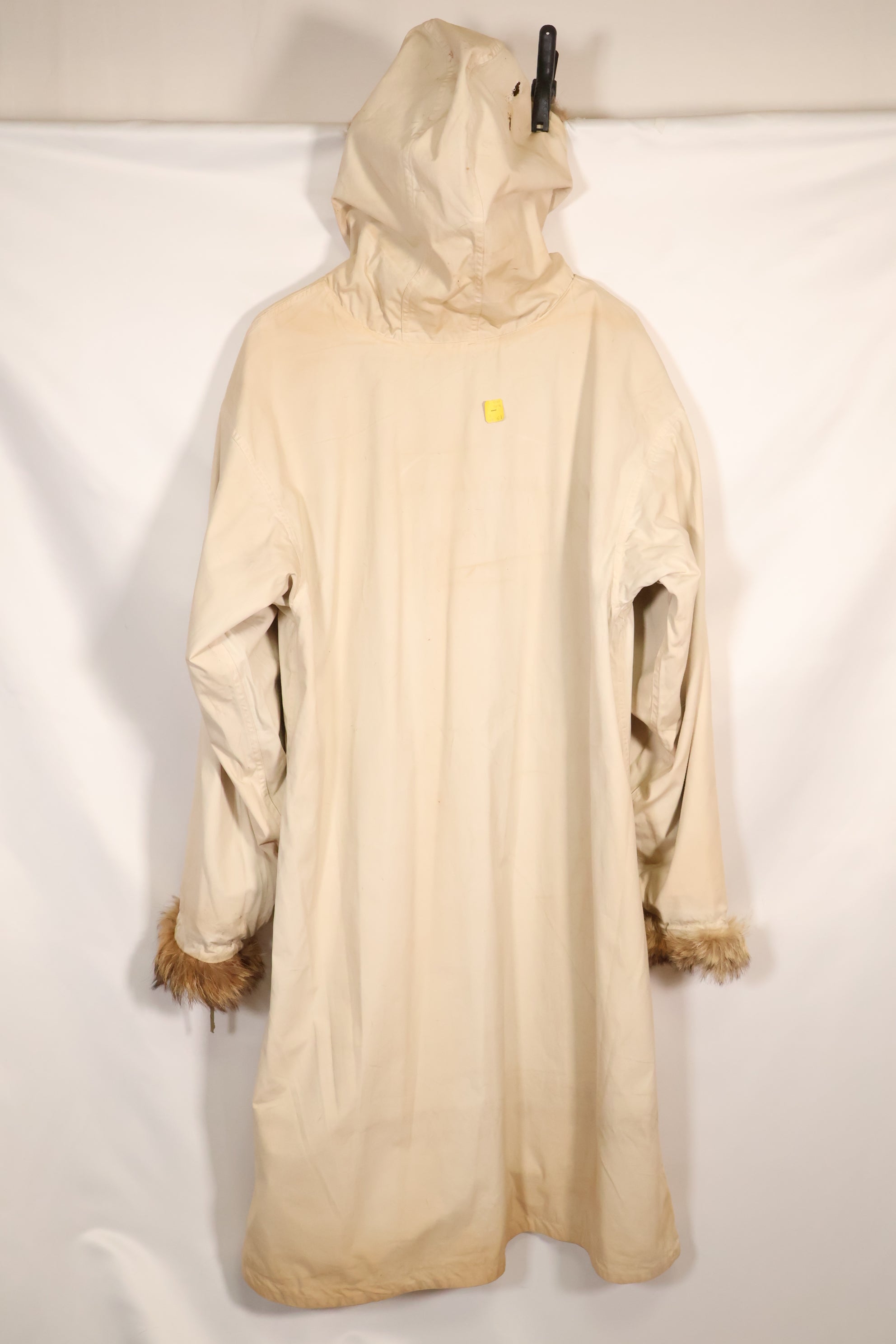 1940年代全新库存美军M1942雪地派克大衣，含原装尺码标签，未使用过