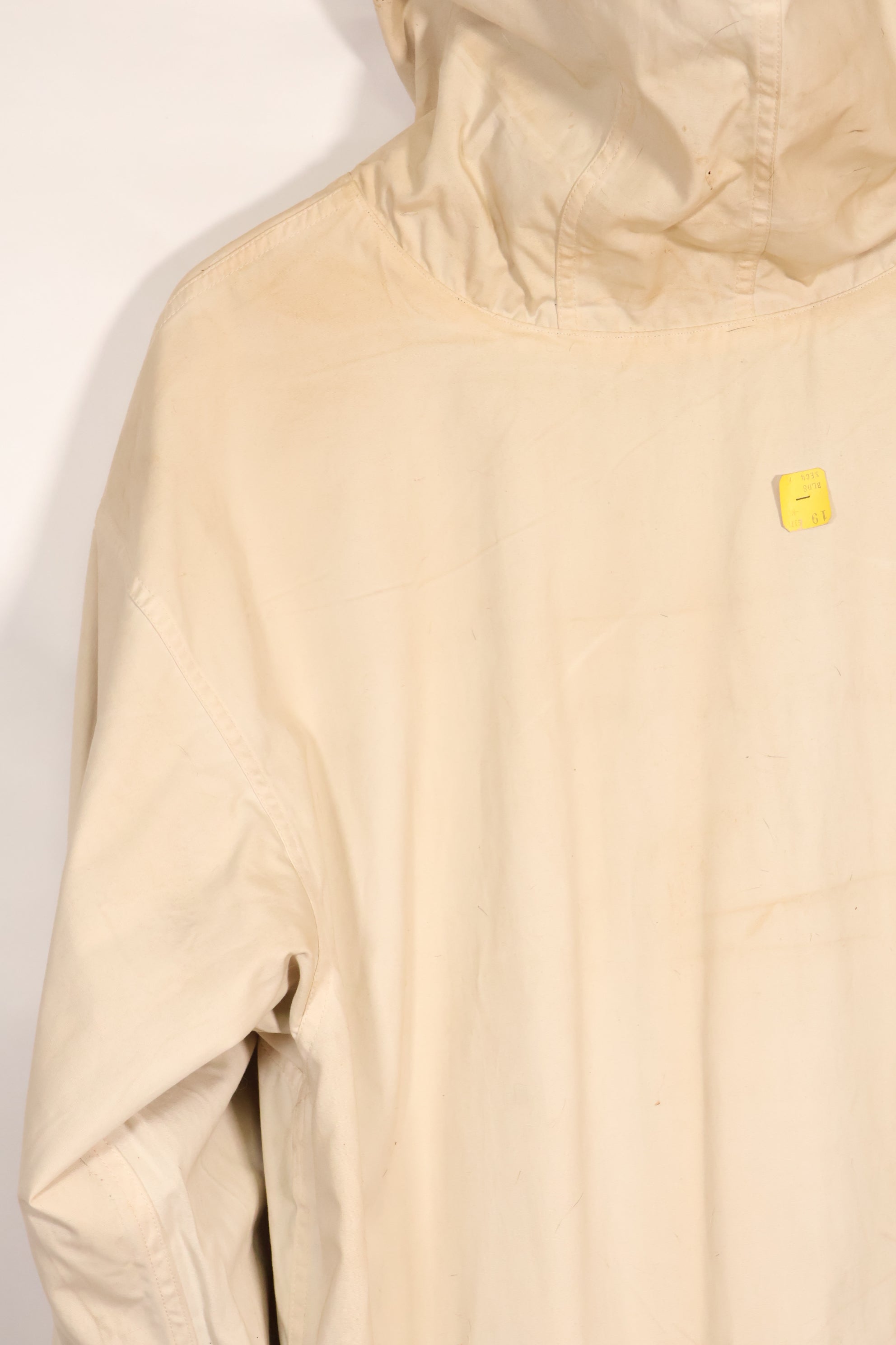 1940年代全新库存美军M1942雪地派克大衣，含原装尺码标签，未使用过