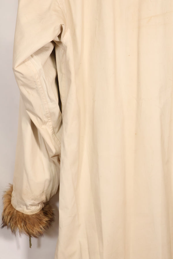 1940年代全新库存美军M1942雪地派克大衣，含原装尺码标签，未使用过