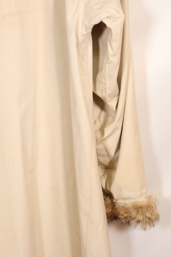 1940年代全新库存美军M1942雪地派克大衣，含原装尺码标签，未使用过