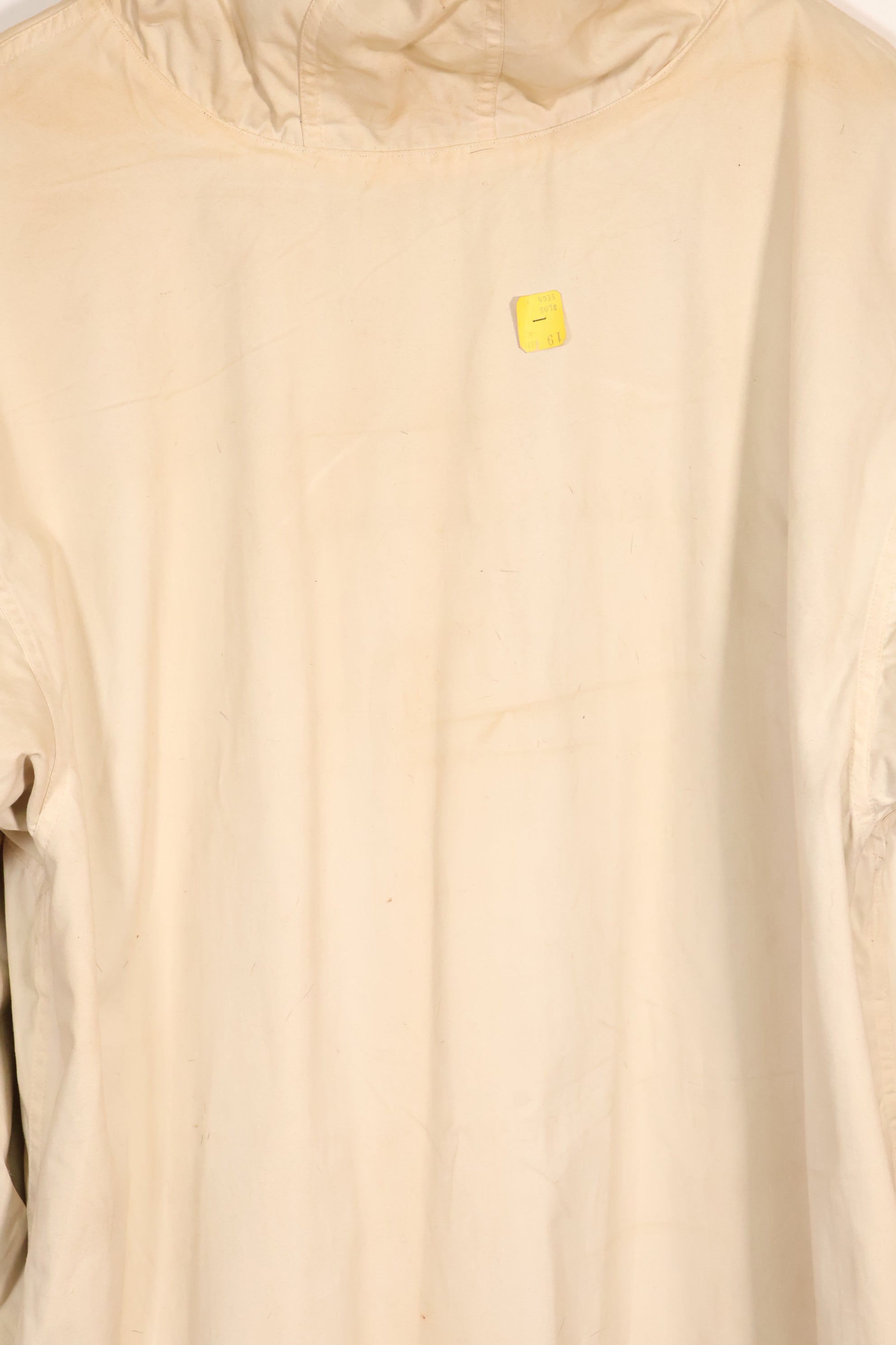 1940年代全新库存美军M1942雪地派克大衣，含原装尺码标签，未使用过