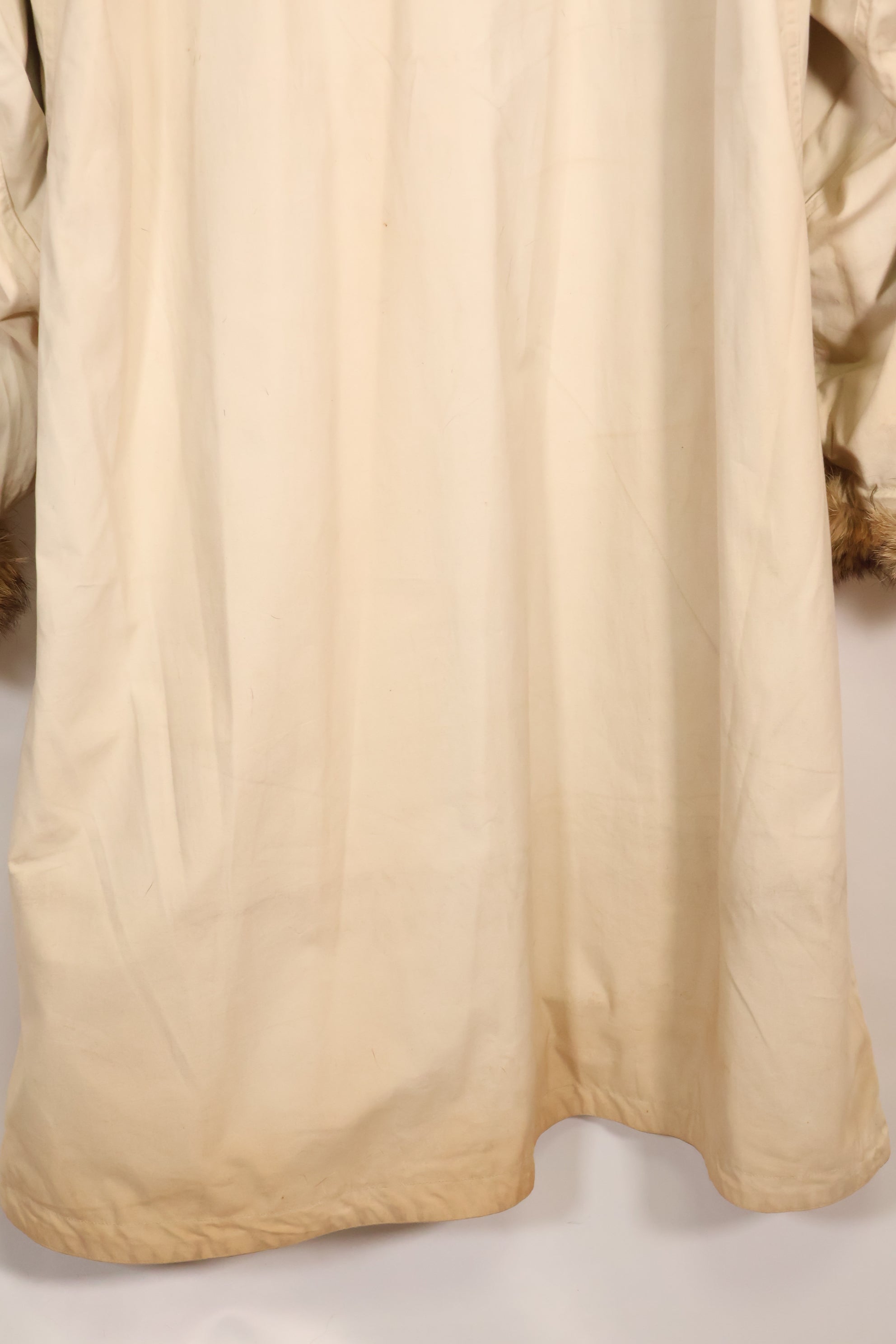 1940年代全新库存美军M1942雪地派克大衣，含原装尺码标签，未使用过